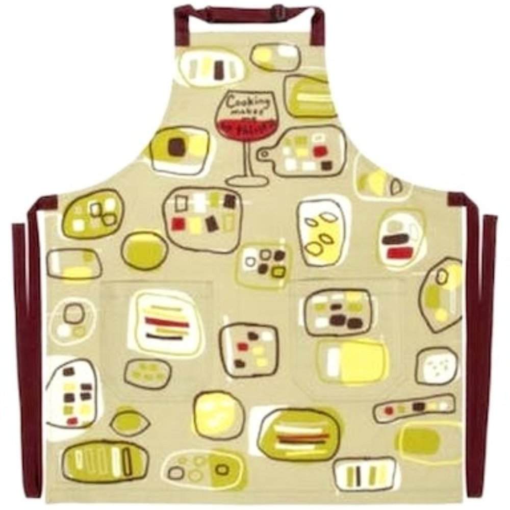 Blue Q Cooking Makes Me Thirsty Apron